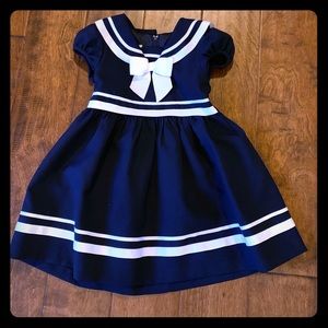 Navy Blue Sailor Dress
